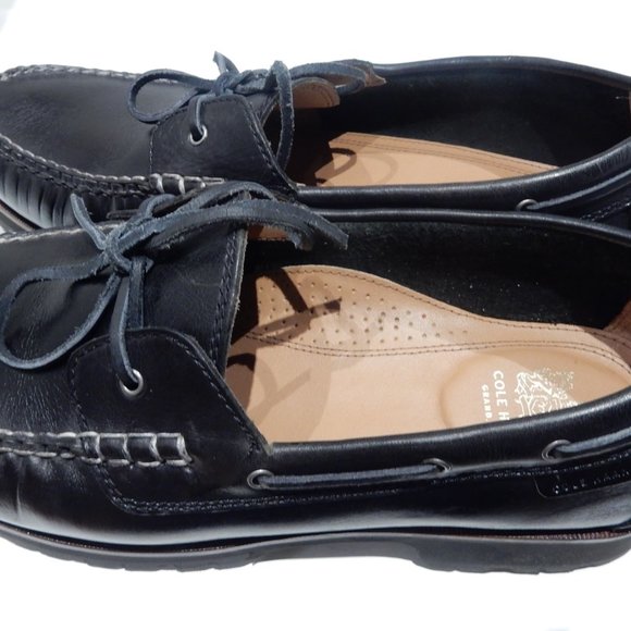 Cole Haan Grand OS Black Lug Sole Loafers in Size 11M main image 5